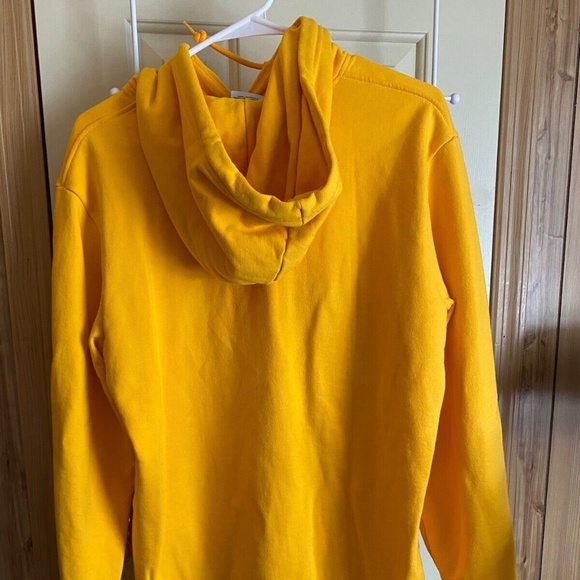 Men's Adidas Yellow Hoodie - Small - Picture 2 of 4